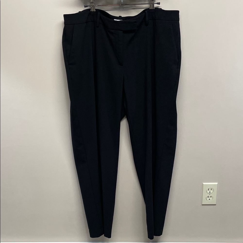 Calvin Klein Straight Leg Flat Front Trouser Dress Pants 16WP